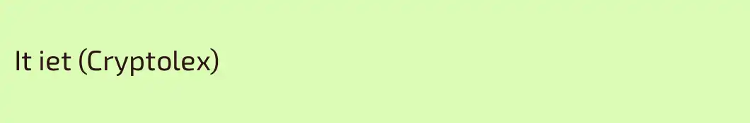 It iet (Cryptolex)
